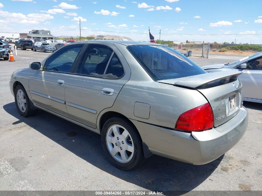 2006 Nissan Sentra 1.8/1.8S VIN: 3N1CB51D16L635362 Lot: 39454265