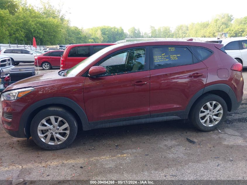 2019 Hyundai Tucson Se VIN: KM8J2CA41KU937402 Lot: 39454268