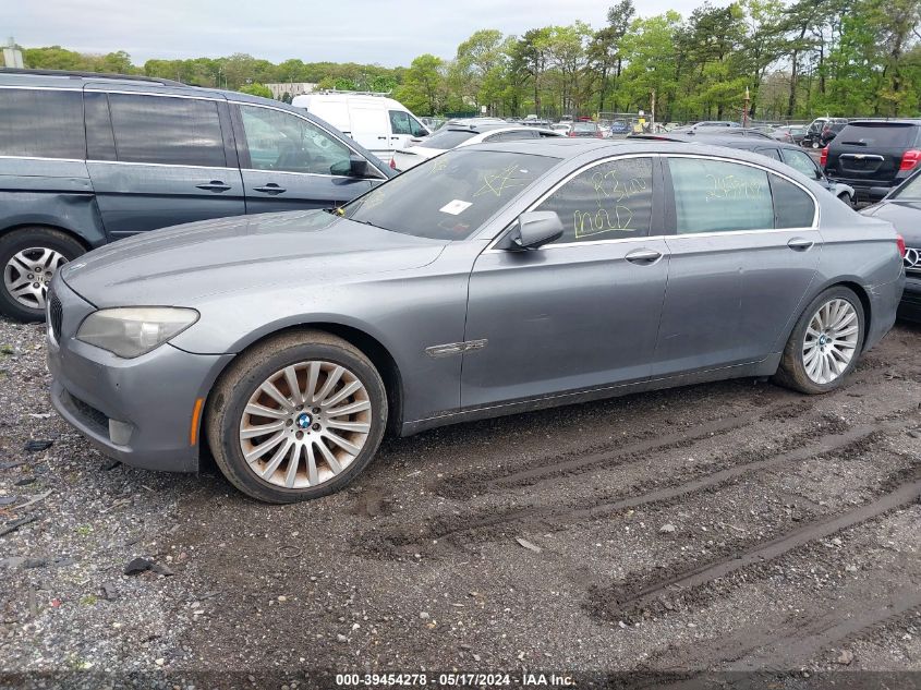 2011 BMW 750Li xDrive VIN: WBAKC8C58BC434154 Lot: 39454278