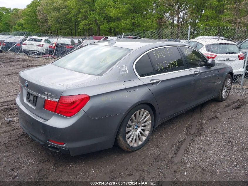 2011 BMW 750Li xDrive VIN: WBAKC8C58BC434154 Lot: 39454278