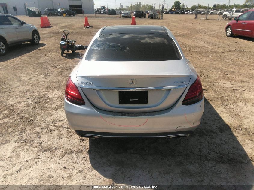 2020 Mercedes-Benz C 300 4Matic VIN: WDDWF8EB6LR539858 Lot: 39454291