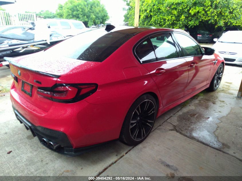 2020 BMW M5 Competition VIN: WBSJF0C0XLB448987 Lot: 39454292