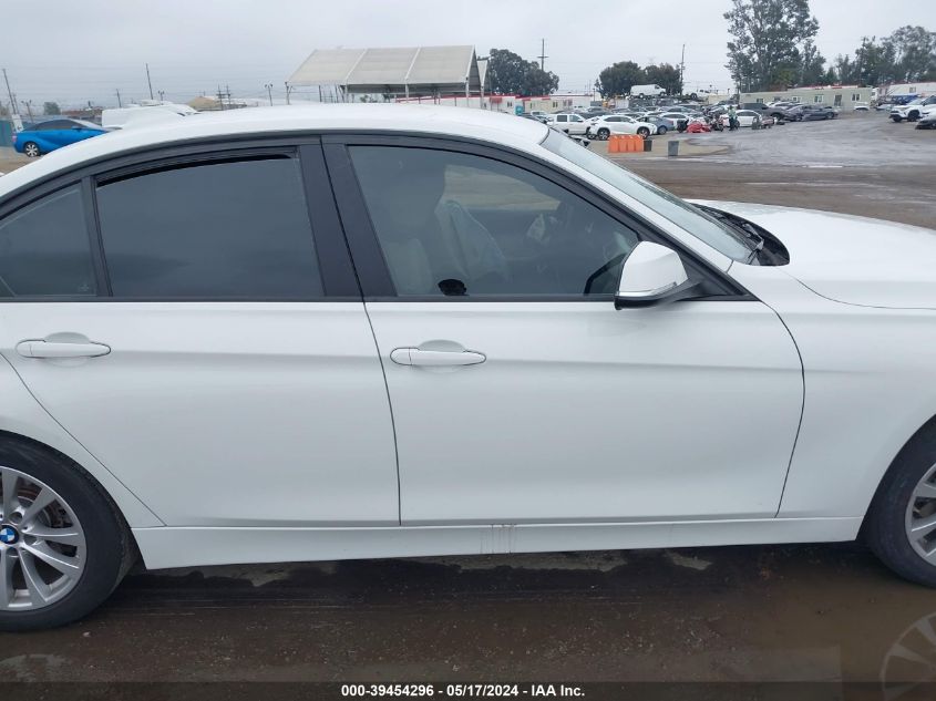2017 BMW 320I VIN: WBA8E1G38HNU16920 Lot: 39454296
