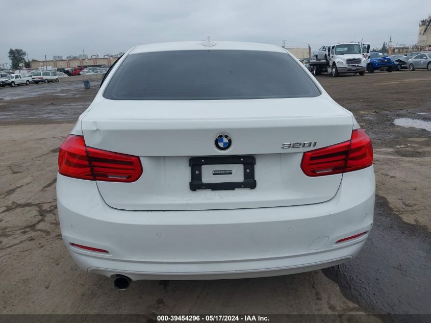 2017 BMW 320I VIN: WBA8E1G38HNU16920 Lot: 39454296