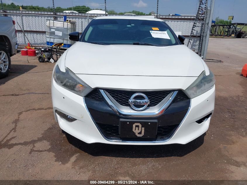 2016 Nissan Maxima 3.5 Sr VIN: 1N4AA6AP3GC449400 Lot: 39454299