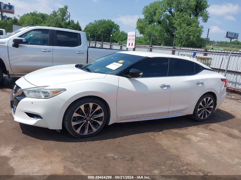 2016 Nissan Maxima 3.5 Sr VIN: 1N4AA6AP3GC449400 Lot: 39454299