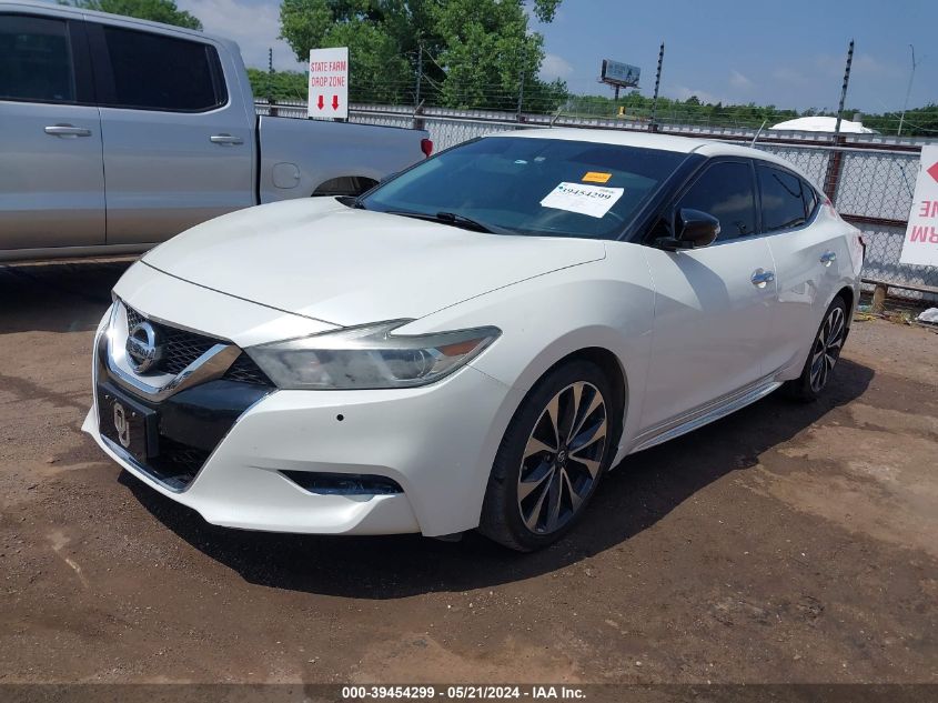 2016 Nissan Maxima 3.5 Sr VIN: 1N4AA6AP3GC449400 Lot: 39454299