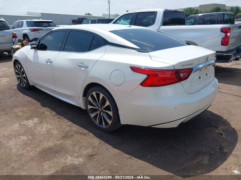 2016 Nissan Maxima 3.5 Sr VIN: 1N4AA6AP3GC449400 Lot: 39454299