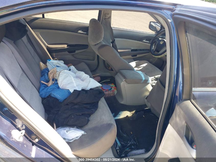 2010 Honda Accord 2.4 Lx-P VIN: 1HGCP2F4XAA091024 Lot: 39454302