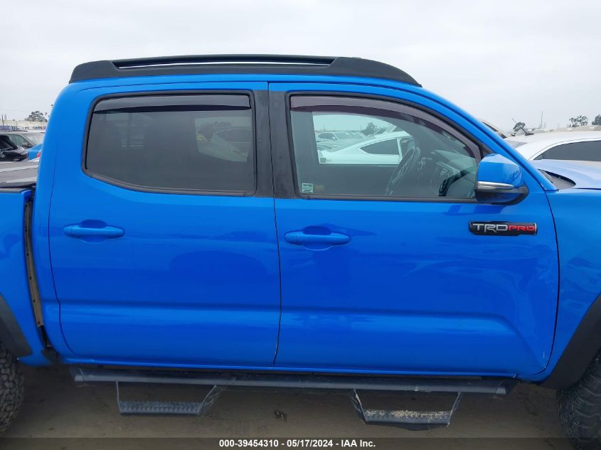 2019 Toyota Tacoma Double Cab/Sr/Sr5/Trd Spo VIN: 5TFCZ5AN2KX18589 Lot: 39454310