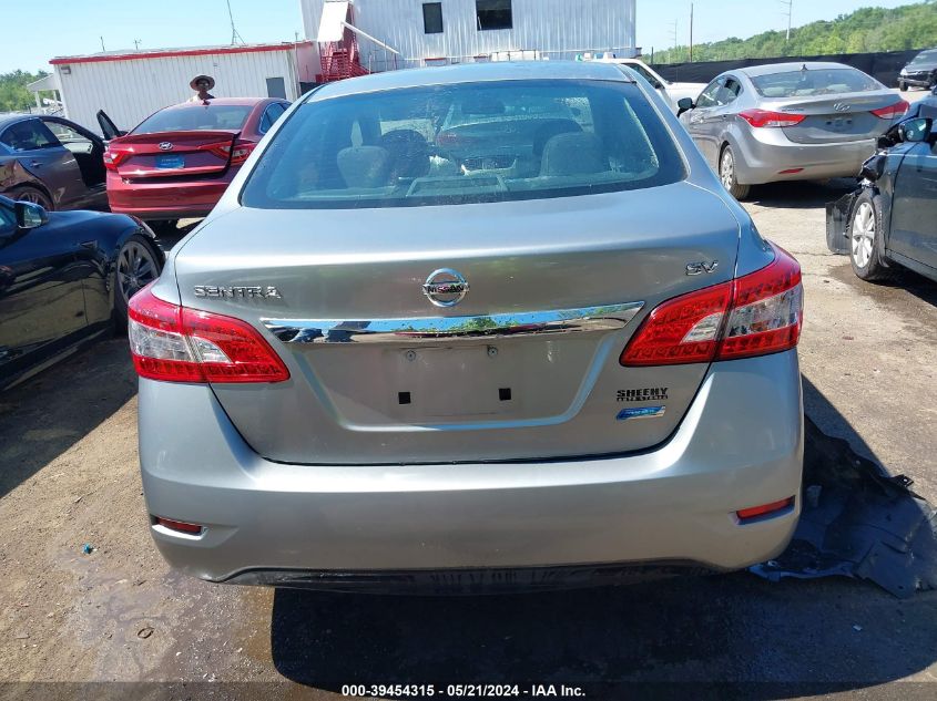 2014 Nissan Sentra Sv VIN: 3N1AB7AP7EY275724 Lot: 39454315