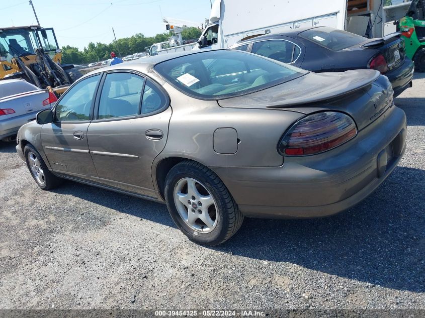 2001 Pontiac Grand Prix Se VIN: 1G2WK52J41F264445 Lot: 39454325