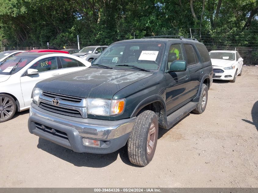 2001 Toyota 4Runner Sr5 V6 VIN: JT3HN86R710354953 Lot: 39454326