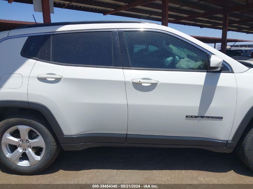 2020 Jeep Compass Latitude Fwd VIN: 3C4NJCBBXLT147405 Lot: 39454340