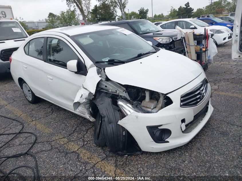 2017 Mitsubishi Mirage G4 Es VIN: ML32F3FJ6HHF06766 Lot: 39454345