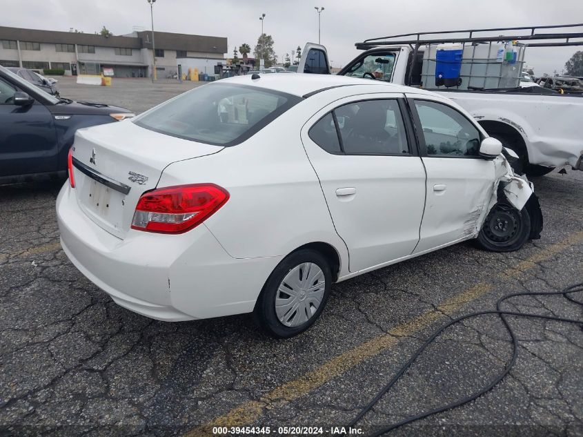 2017 Mitsubishi Mirage G4 Es VIN: ML32F3FJ6HHF06766 Lot: 39454345