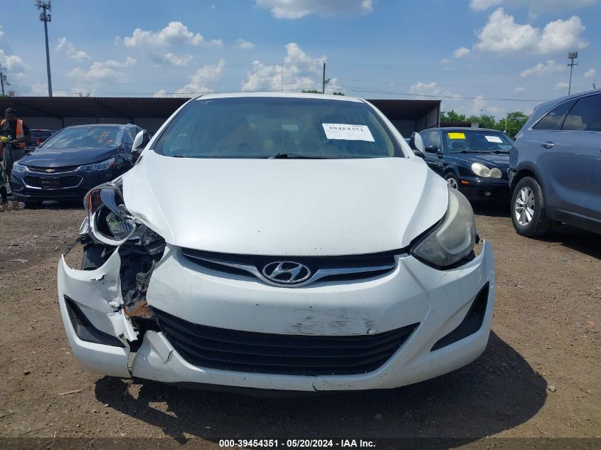 2016 Hyundai Elantra Se VIN: 5NPDH4AE4GH663810 Lot: 39454351