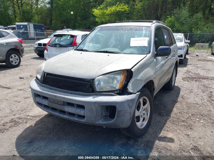 2002 Toyota Rav4 VIN: JTEGH20V726001608 Lot: 39454359