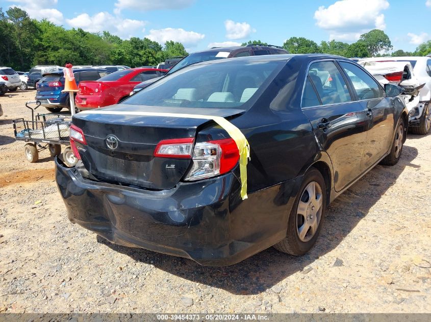 2012 Toyota Camry Le VIN: 4T1BF1FK4CU587432 Lot: 39454373