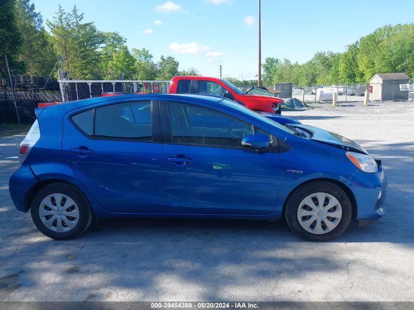 2014 Toyota Prius C Two VIN: JTDKDTB39E1562308 Lot: 39454389