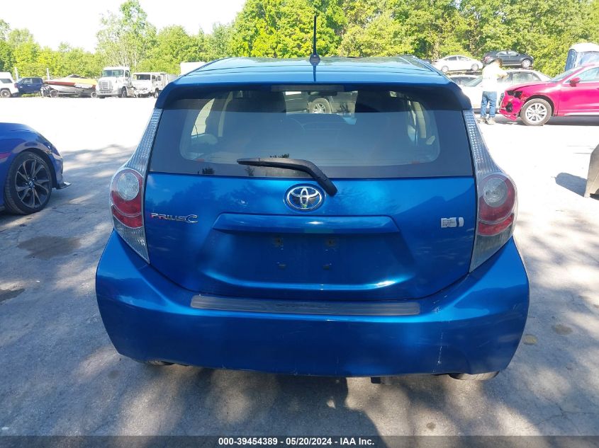 2014 Toyota Prius C Two VIN: JTDKDTB39E1562308 Lot: 39454389