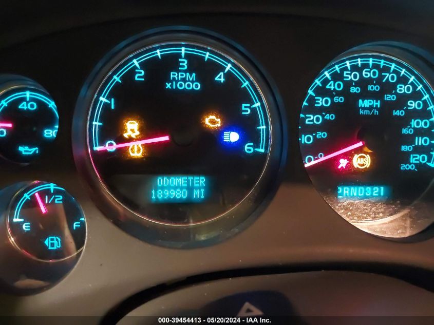 2007 Chevrolet Avalanche 1500 Ltz VIN: 3GNFK12367G125292 Lot: 39454413