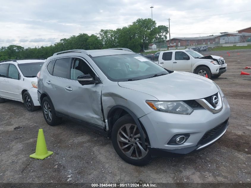 2015 Nissan Rogue S/Sl/Sv VIN: 5N1AT2MV1FC823441 Lot: 39454418