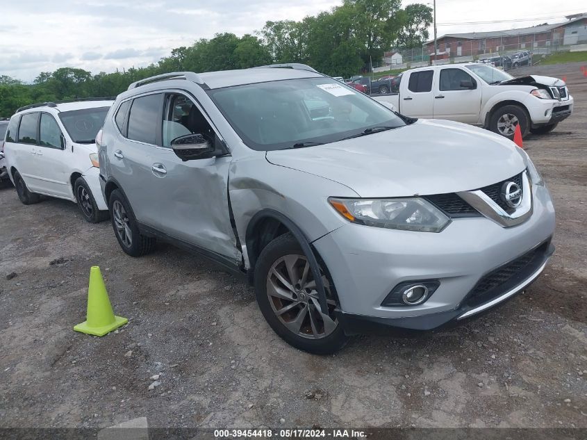 2015 Nissan Rogue S/Sl/Sv VIN: 5N1AT2MV1FC823441 Lot: 39454418