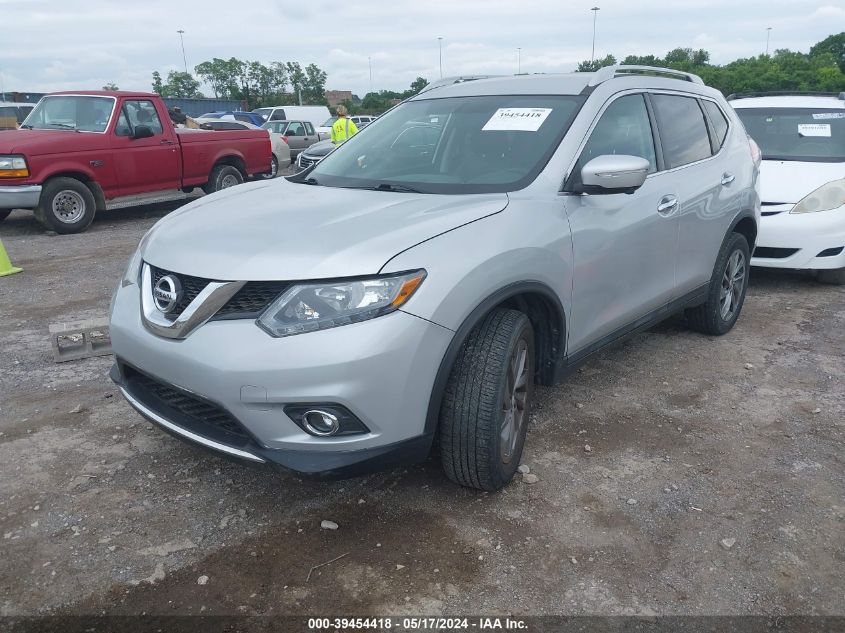 2015 Nissan Rogue S/Sl/Sv VIN: 5N1AT2MV1FC823441 Lot: 39454418