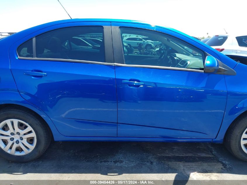 2019 Chevrolet Sonic Ls Auto VIN: 1G1JB5SB5K4126806 Lot: 39454426