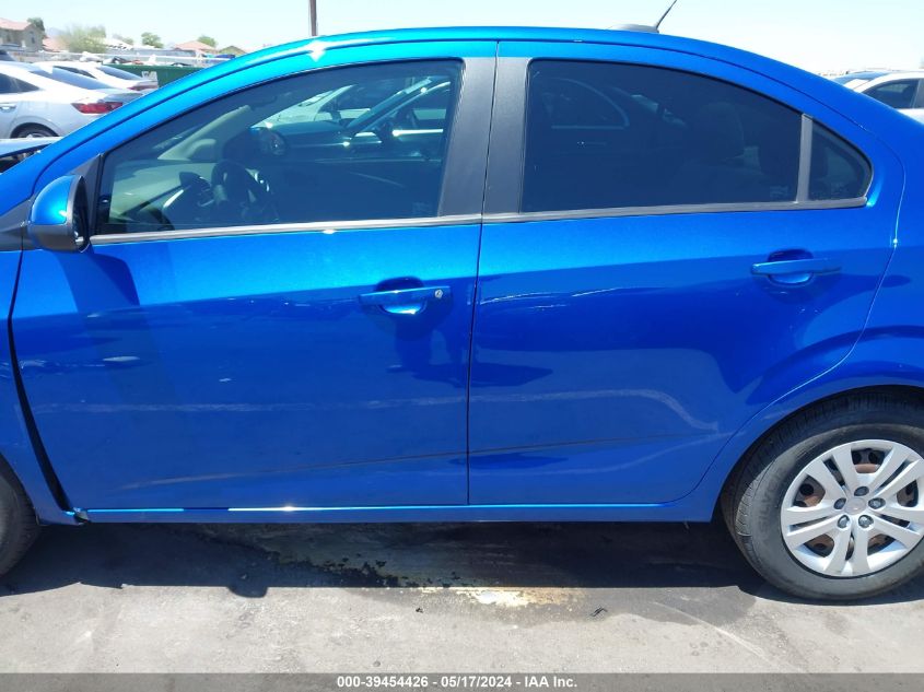 2019 Chevrolet Sonic Ls Auto VIN: 1G1JB5SB5K4126806 Lot: 39454426