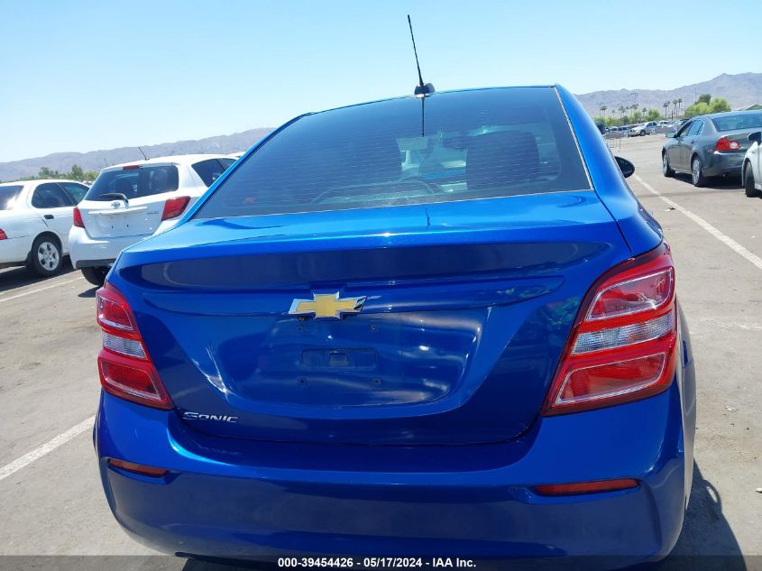 2019 Chevrolet Sonic Ls Auto VIN: 1G1JB5SB5K4126806 Lot: 39454426