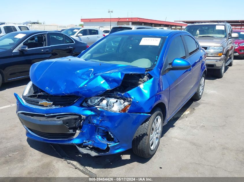 2019 Chevrolet Sonic Ls Auto VIN: 1G1JB5SB5K4126806 Lot: 39454426