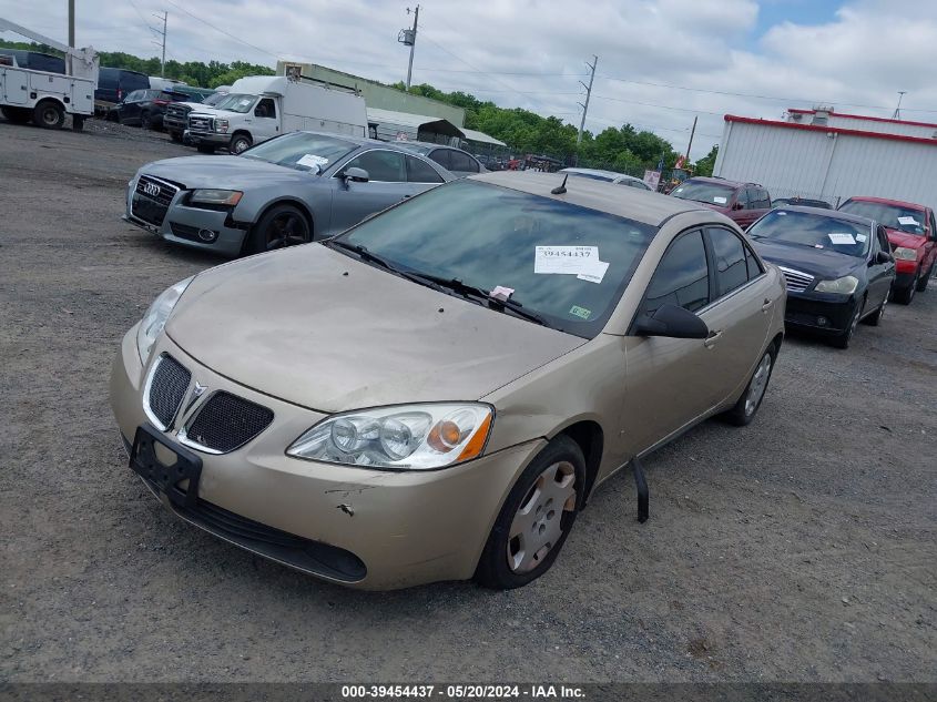 2008 Pontiac G6 Value Leader VIN: 1G2ZF57B284175448 Lot: 39454437