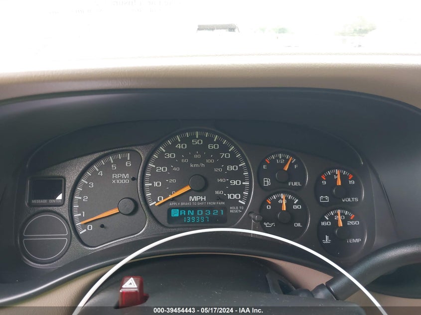 2002 Chevrolet Suburban 1500 Lt VIN: 1GNEC16Z32J278565 Lot: 39454443