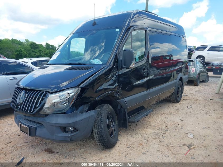 2018 Mercedes-Benz Sprinter 2500 Standard Roof V6 VIN: 8BRPE7CD2JE159564 Lot: 39454479