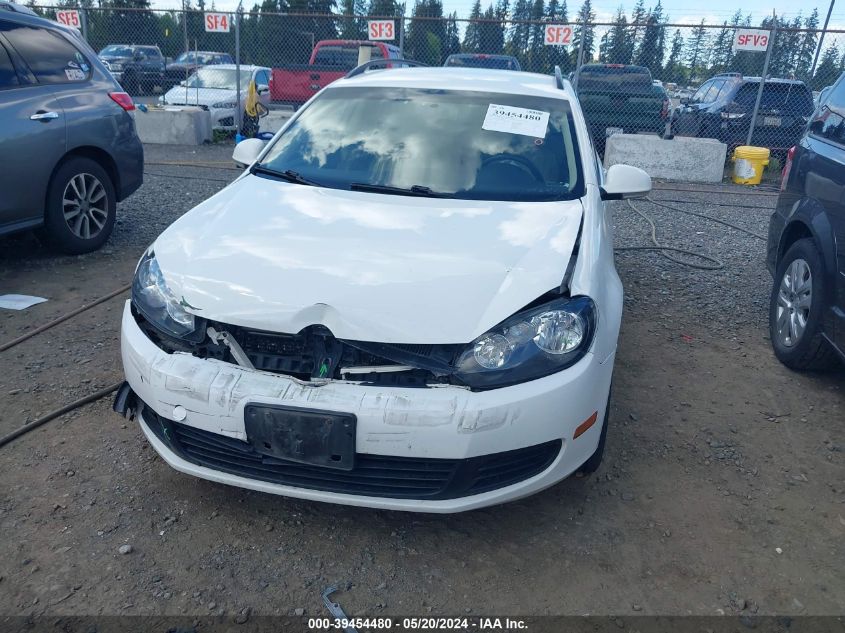 2014 Volkswagen Jetta Sportwagen 2.0L Tdi VIN: 3VWPL7AJ9EM600801 Lot: 39454480