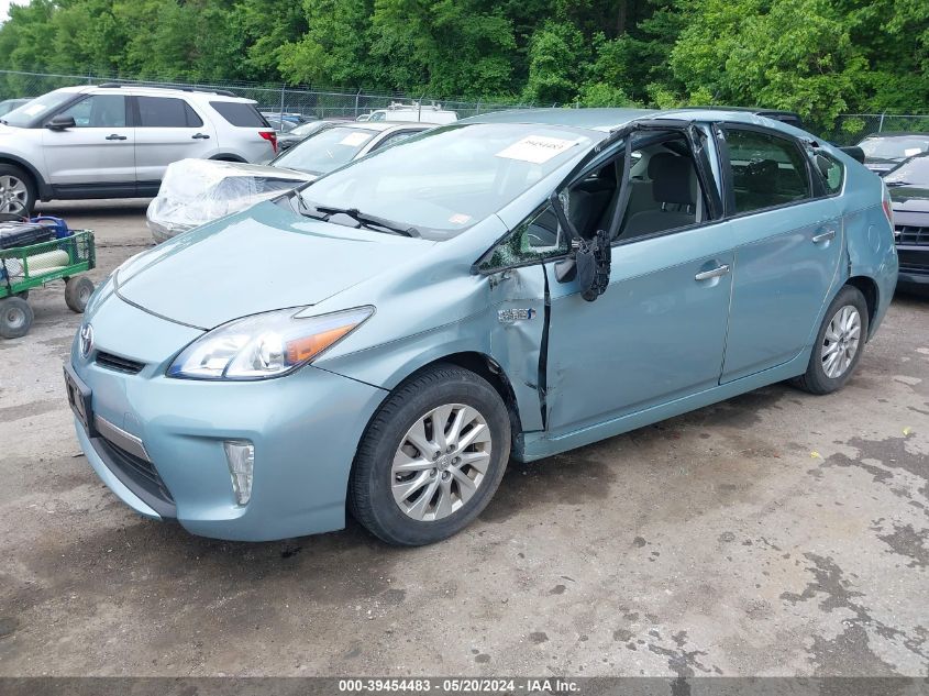 2012 Toyota Prius Plug-In VIN: JTDKN3DP6C3026673 Lot: 39454483