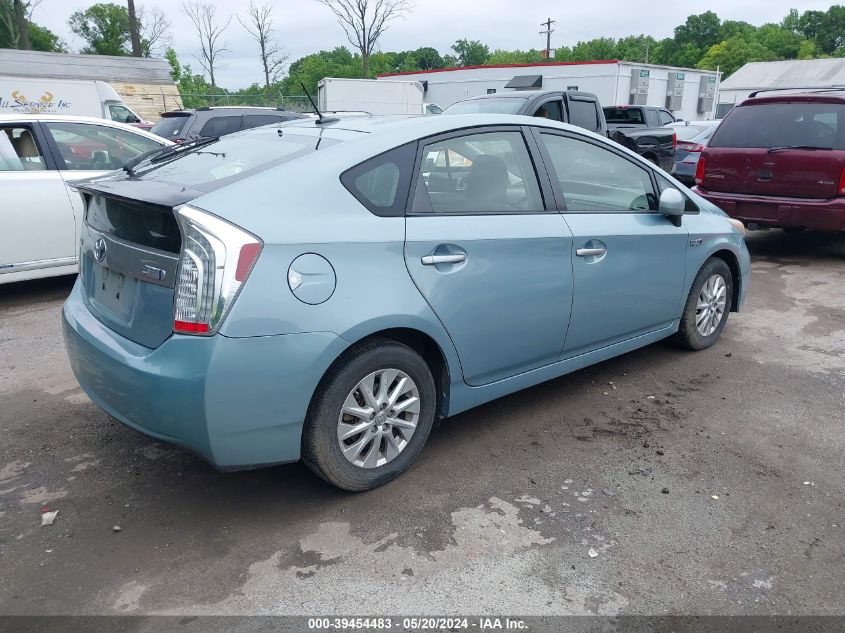 2012 Toyota Prius Plug-In VIN: JTDKN3DP6C3026673 Lot: 39454483