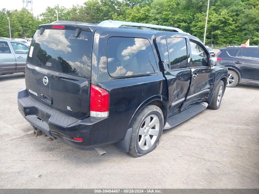 2011 Nissan Armada Sl VIN: 5N1AA0NC5BN608120 Lot: 39454487