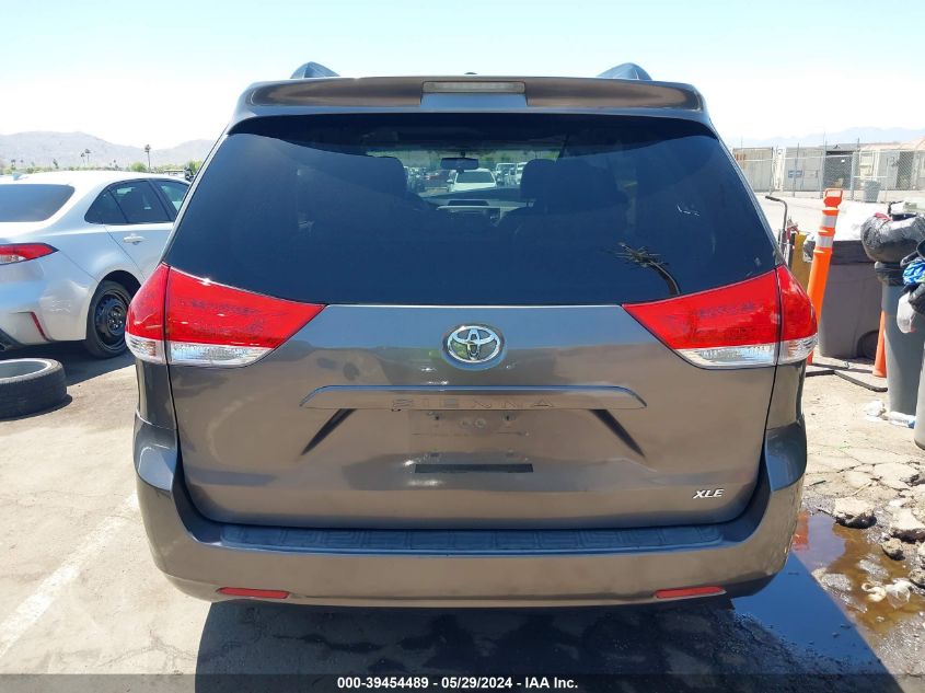 2011 Toyota Sienna Xle V6 VIN: 5TDYK3DC8BS076813 Lot: 39454489