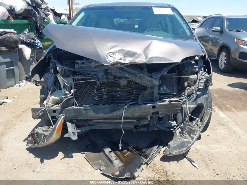 2011 Toyota Sienna Xle V6 VIN: 5TDYK3DC8BS076813 Lot: 39454489