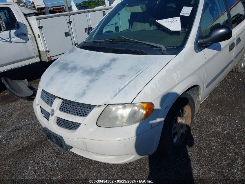 2003 Dodge Caravan Se VIN: 1D4GP25373B146786 Lot: 39454502
