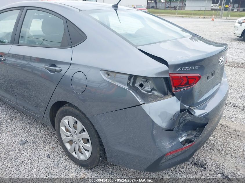 2019 Hyundai Accent Se VIN: 3KPC24A35KE051592 Lot: 39454508