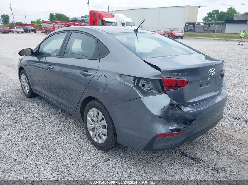 2019 Hyundai Accent Se VIN: 3KPC24A35KE051592 Lot: 39454508