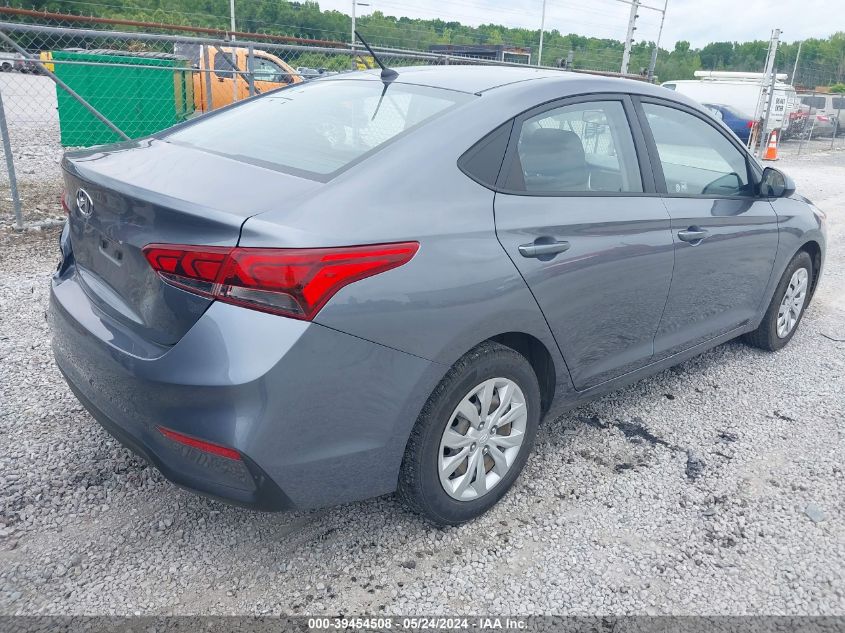 2019 Hyundai Accent Se VIN: 3KPC24A35KE051592 Lot: 39454508