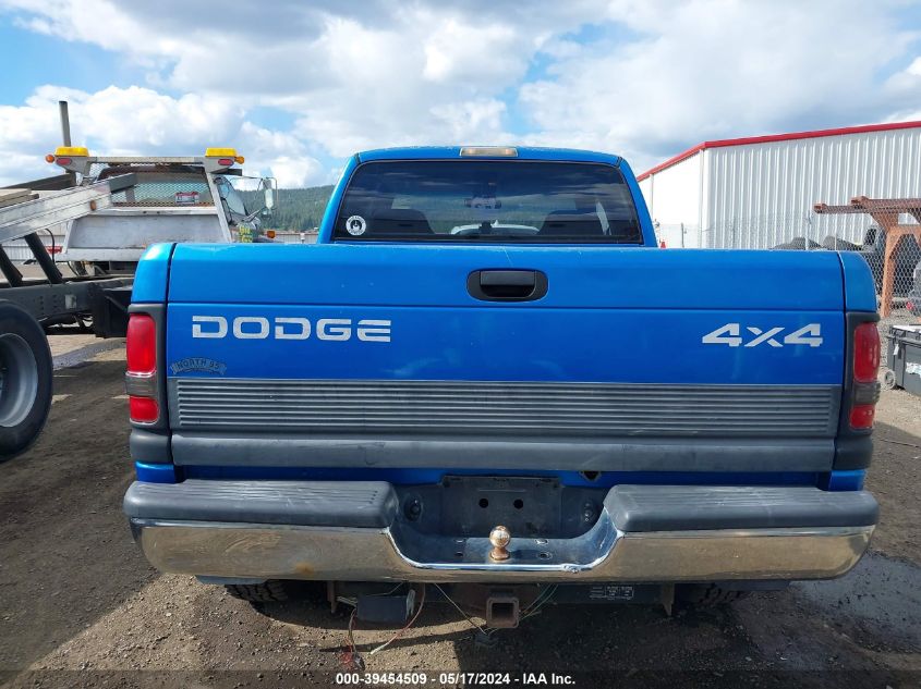 1999 Dodge Ram 1500 St VIN: 3B7HF13Y4XG142740 Lot: 39454509