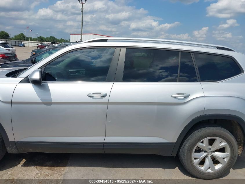 2018 Volkswagen Atlas 3.6L V6 Se VIN: 1V2CR2CA2JC505684 Lot: 39454513