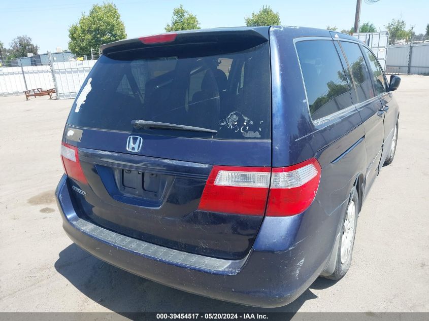 2007 Honda Odyssey Lx VIN: 5FNRL38237B002438 Lot: 39454517