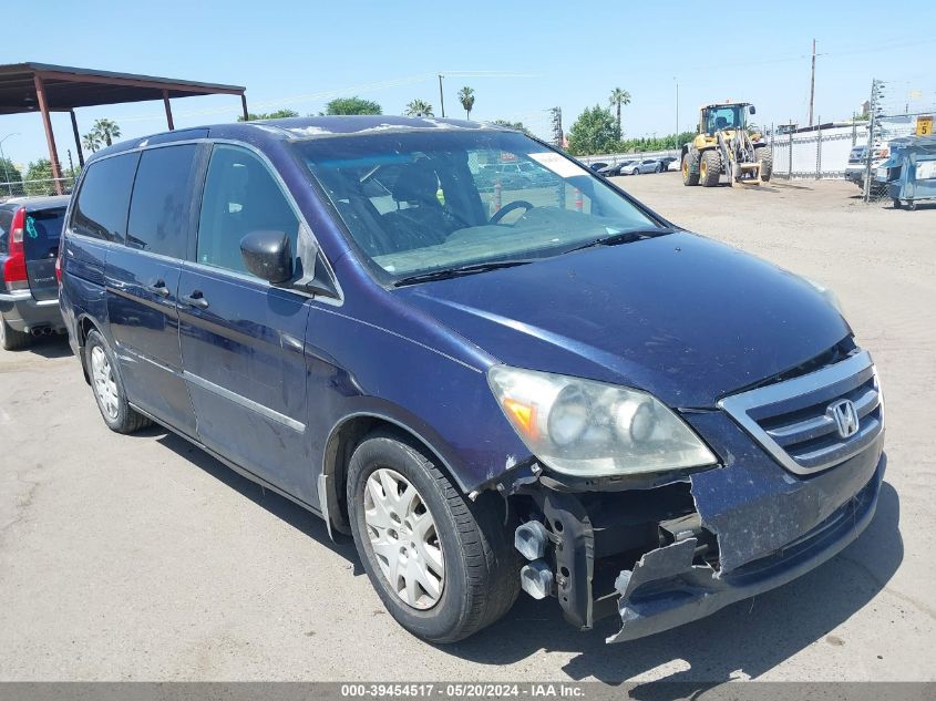 2007 Honda Odyssey Lx VIN: 5FNRL38237B002438 Lot: 39454517